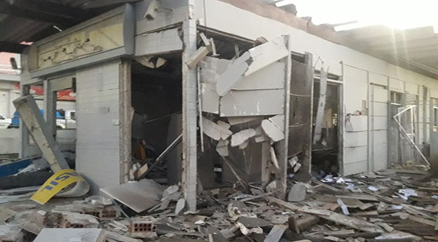 Grupo explode agência bancária em Saloá
