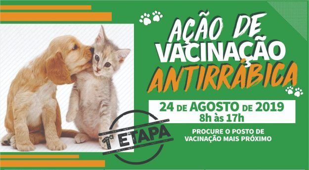 Ação de vacinação antirrábica será realizada em Caruaru