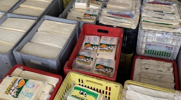 PRF destrói 1,5 toneladas de queijo impróprio para consumo no Agreste
