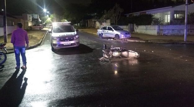 Acidente deixa motociclista ferido em Garanhuns